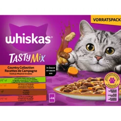 Best Whiskas Multipack Country Collection in Sauce 24 x 85 g