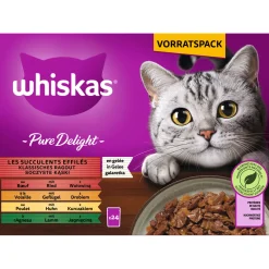 Sale Whiskas Multipack Pure Delight in Gelee 24 x 85 g