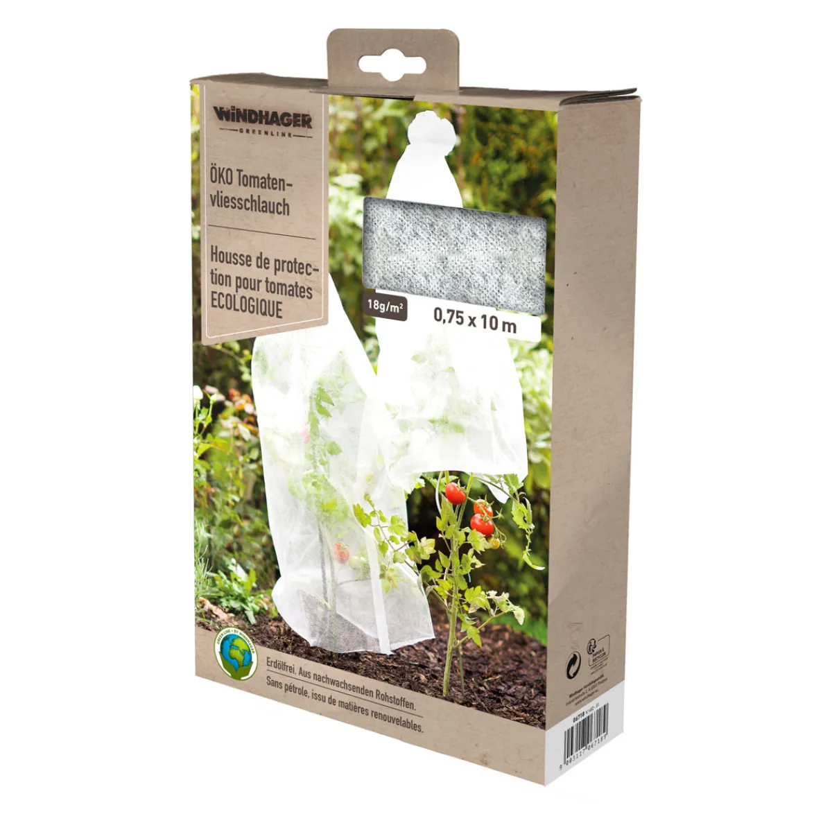 Windhager Tomatenvlies 18 g/m² 0,75x10 m