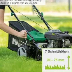 Sale Wingart Benzin-Rasenmäher WG42-132