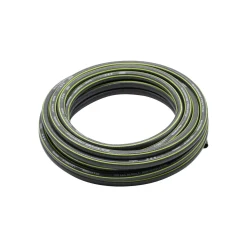 New Wingart Gartenschlauch Standard grau mit grünen Streifen 1/2" 20 m mit Anschlüssen