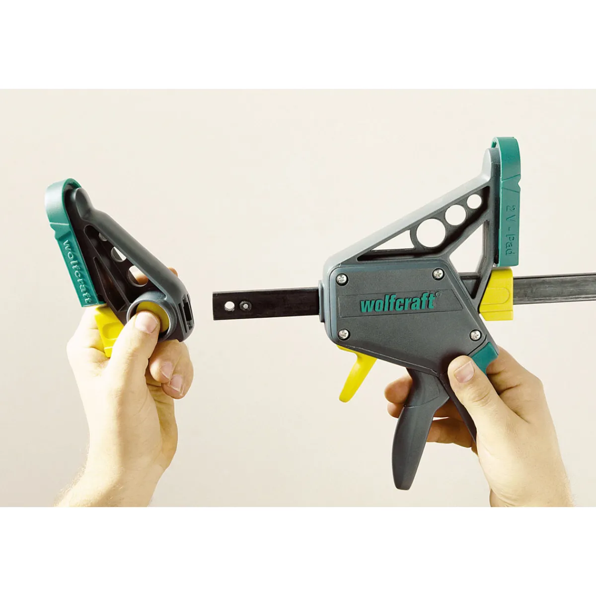 Sale Wolfcraft Einhandzwinge EHZ PRO 100/700 mm