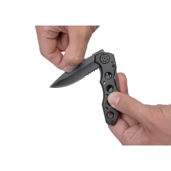 Sale Wolfcraft Freizeitmesser mit klappbarer gezahnter Klinge