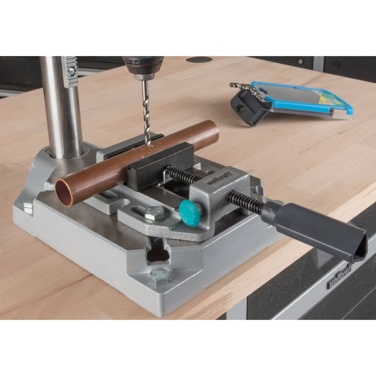 New Wolfcraft Maschinenschraubstock