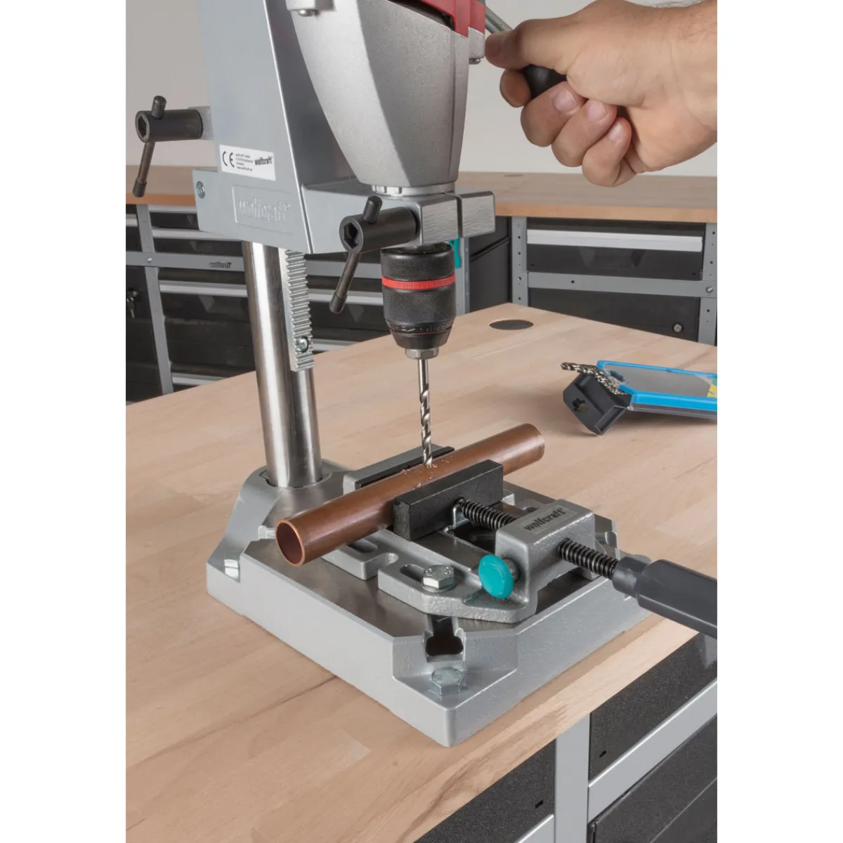 New Wolfcraft Maschinenschraubstock