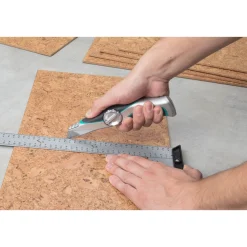 Best Wolfcraft Profi-Trapezklingen-Messer mit Feststehklinge