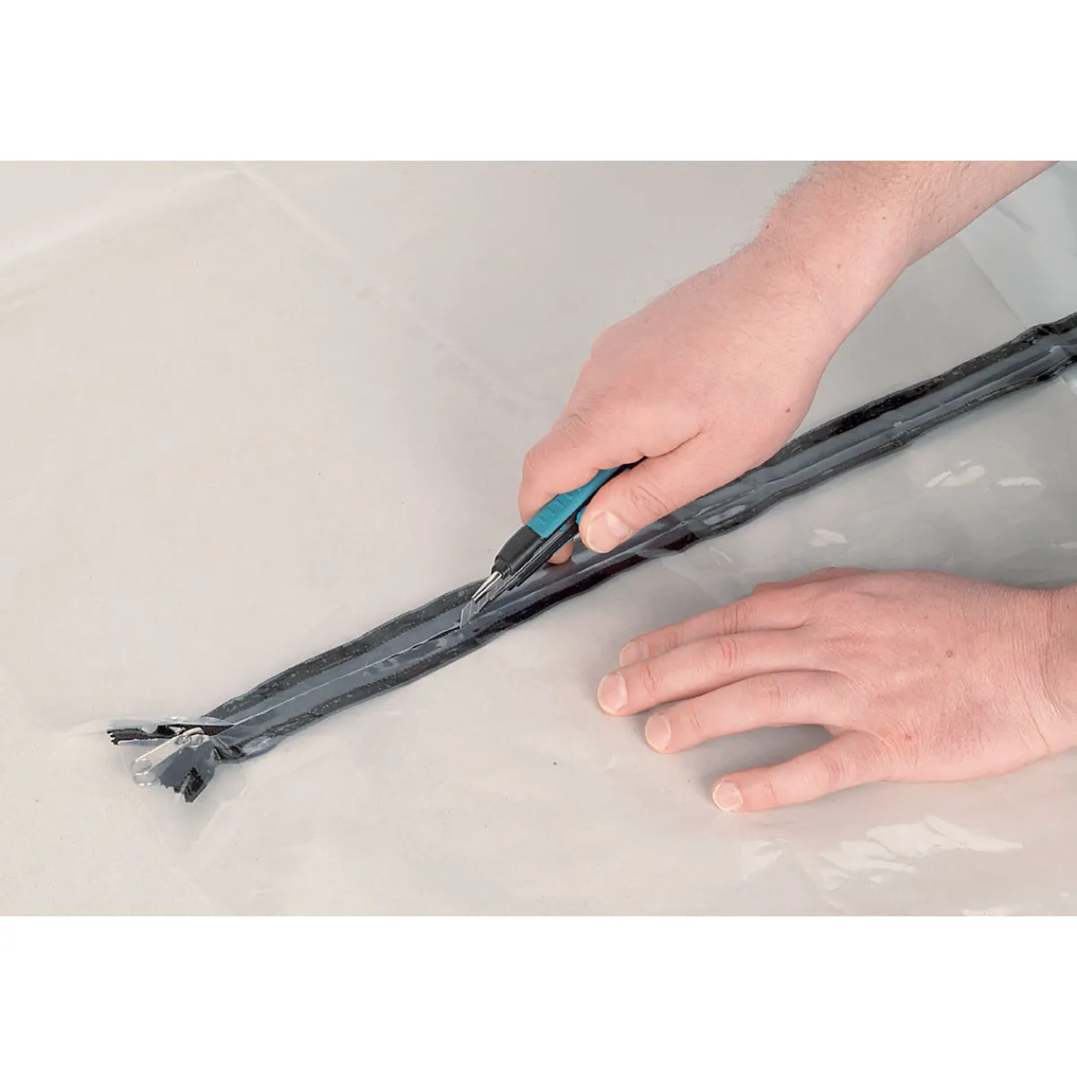 Clearance Wolfcraft Staubschutztür 1250 mm 3- teilig