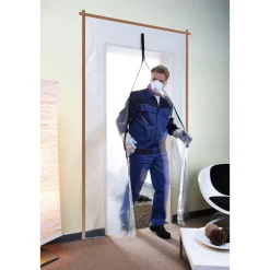 Clearance Wolfcraft Staubschutztür 1250 mm 3- teilig