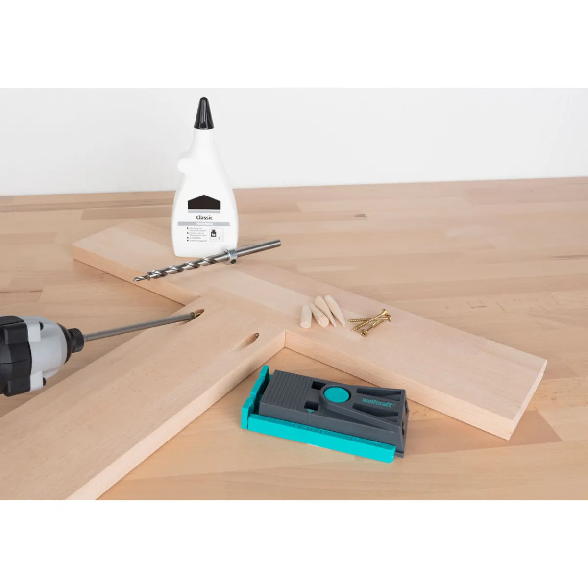 Outlet Wolfcraft Undercover Jig Set PZ 55- teilig