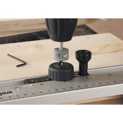 Clearance Wolfcraft Universal-Tiefenstopp-Set 3- teilig