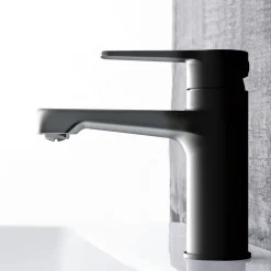 Online LENZ WT-Armatur MOLA, Keramikkartusche 25mm,schwarz, Push open Ventil