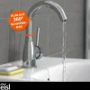 Sale Eisl WT-ND-Armatur Futura chrom Cold-StartC-Auslauf schwenkbar ohne Ablaufgarnitur