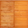 Zaun Kuopio Grundelement 180x180 cmDou kirschb.