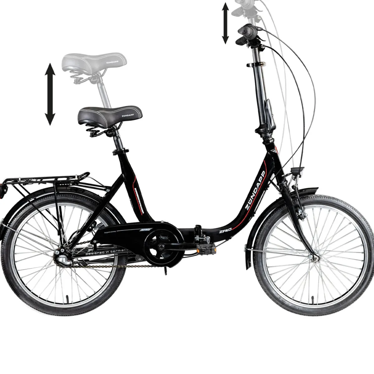 Sale Zündapp Zuendapp ZF40 20 Zoll Faltrad