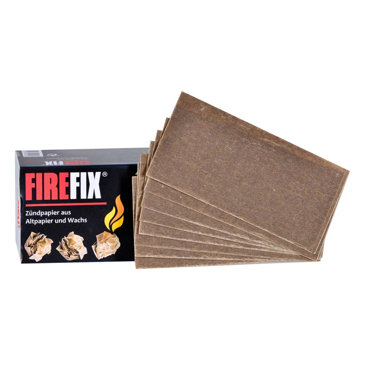 Best FIREFIX Zuendpapier aus Altpapier und Wachs 100St.